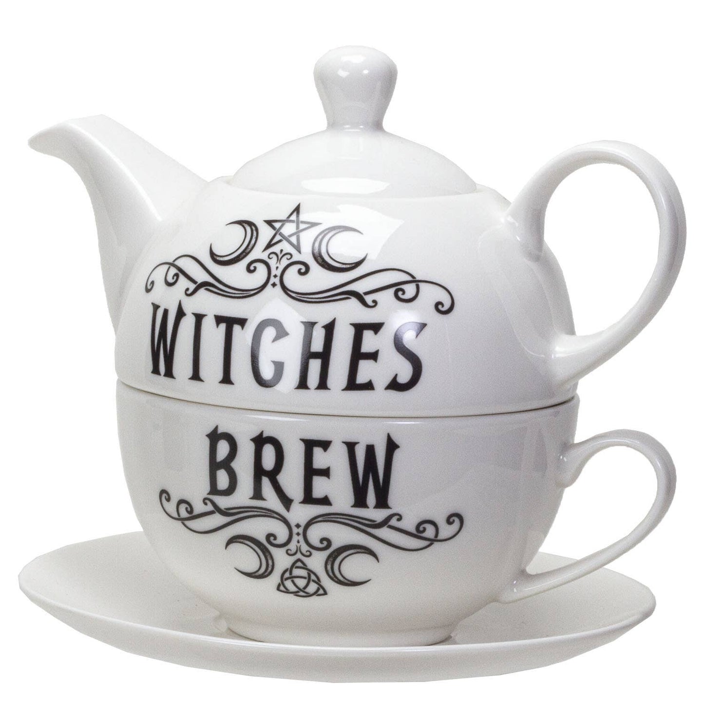 Witches Brew Tea Set for One by Alchemy Gothic UK