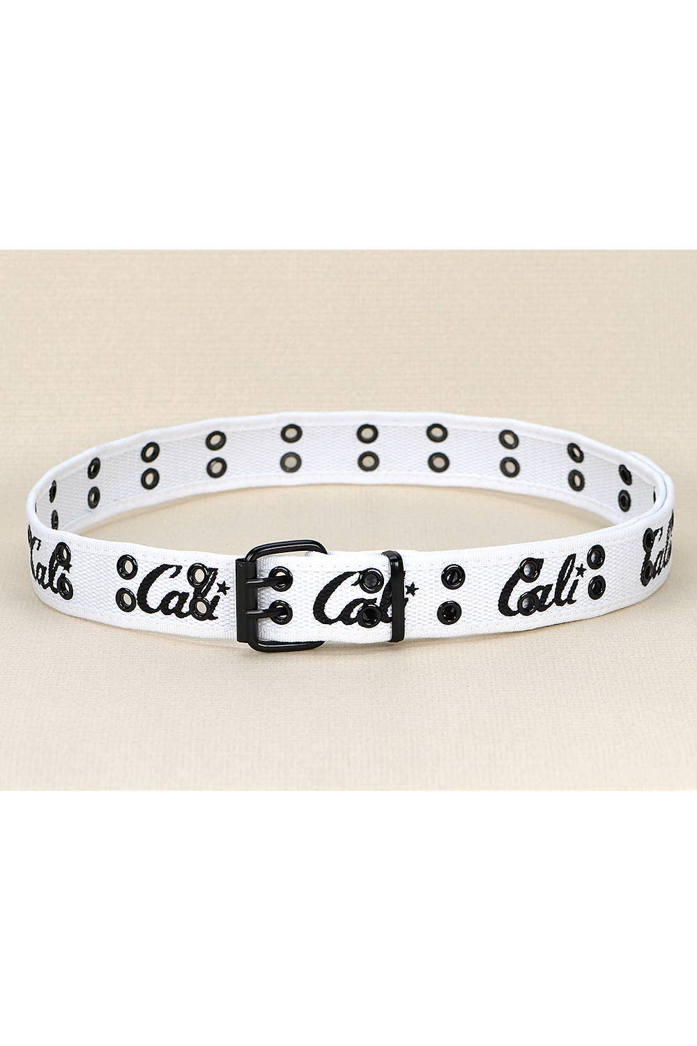 Casual Canvas Double Hole Belt