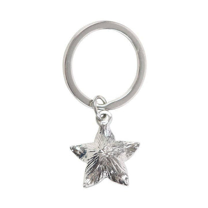 Deadly Nightshade Gothic Keyring with Black Obsidian