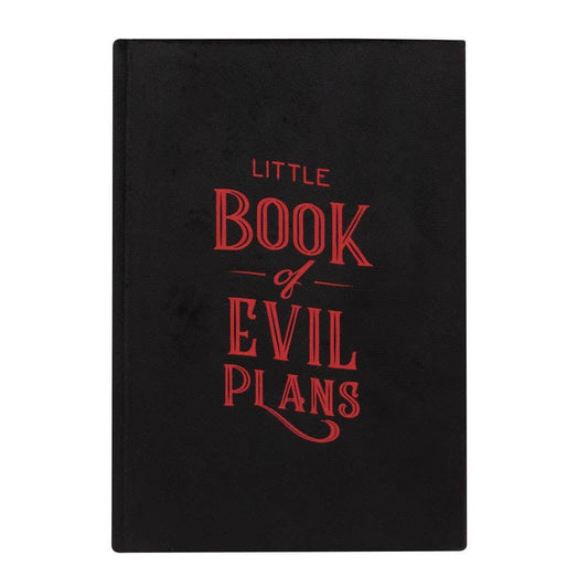 16023 Little Book of Evil Plans Velvet A5 Journal