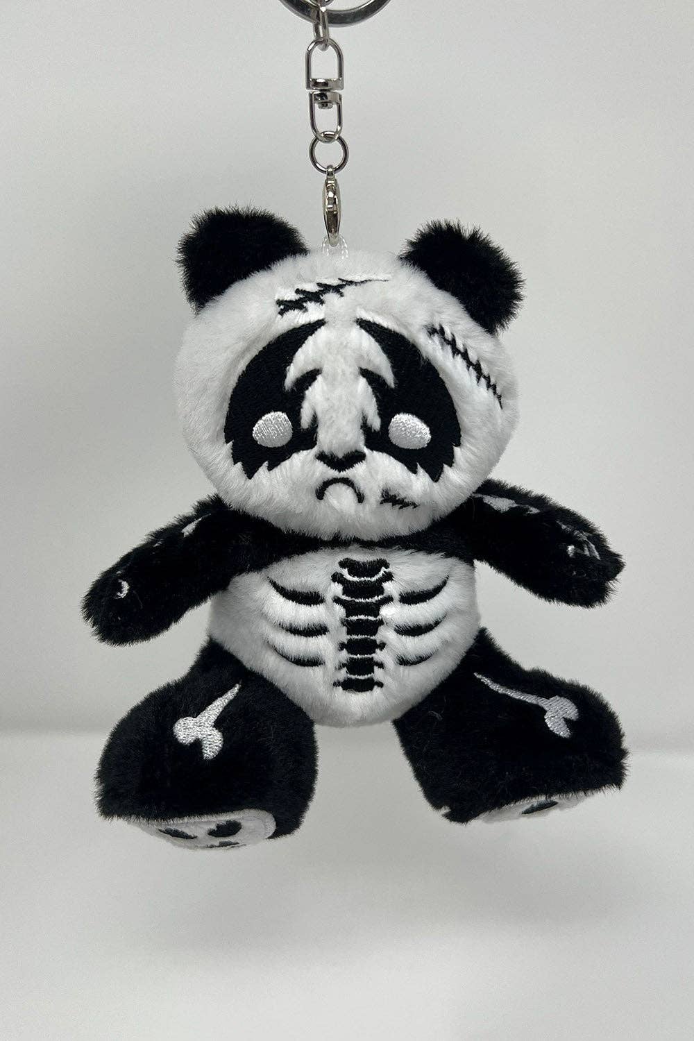 Death Metal Panda Plush Keychain