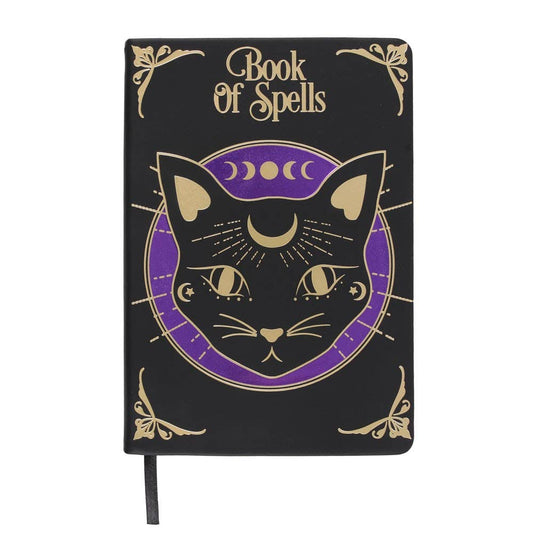 15321 Black Cat Mystic Mog Book of Spells Journal C/24
