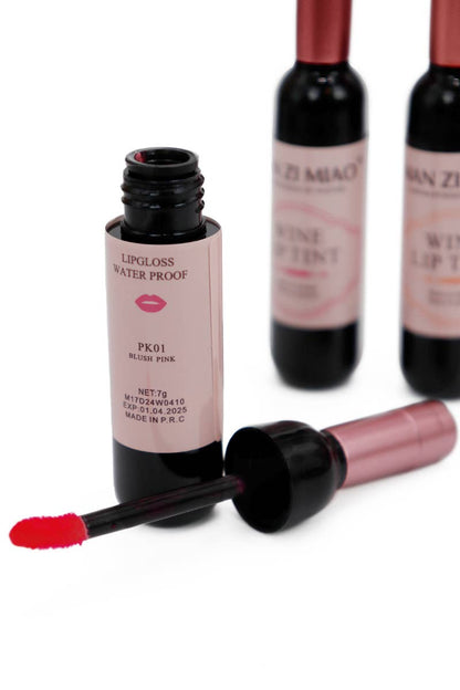 Wine Matte Waterproof Novelty Lip Gloss Souvenir