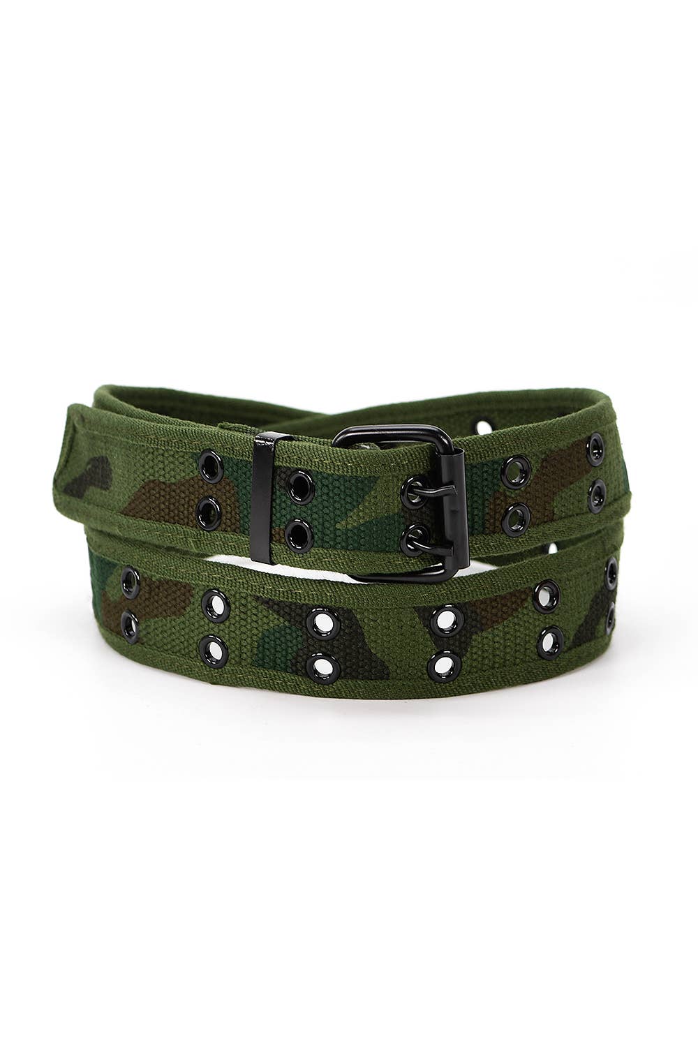 Casual Canvas Double Hole Belt
