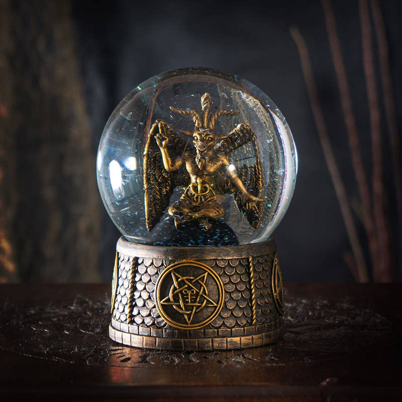 15536 Baphomet Water Globe