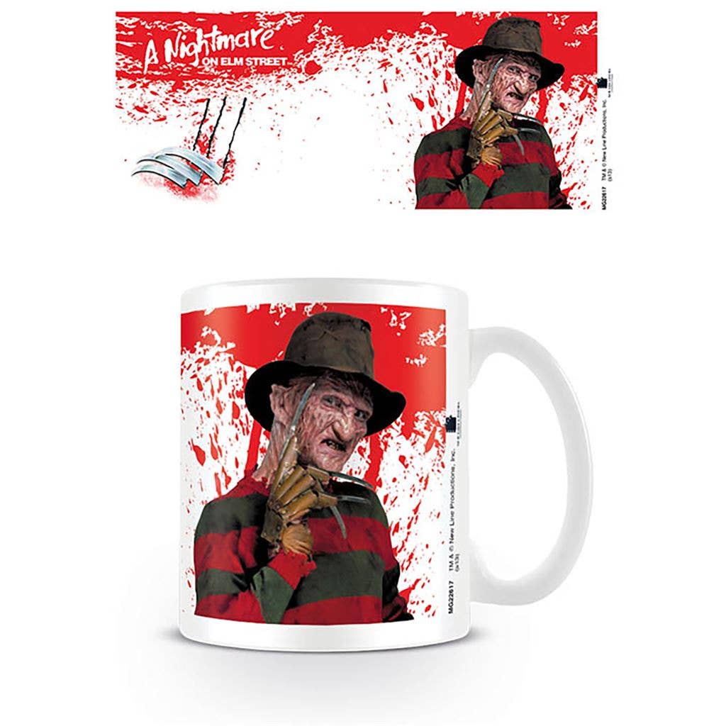 A Nightmare on Elm Street (Freddy Krueger) White Mug