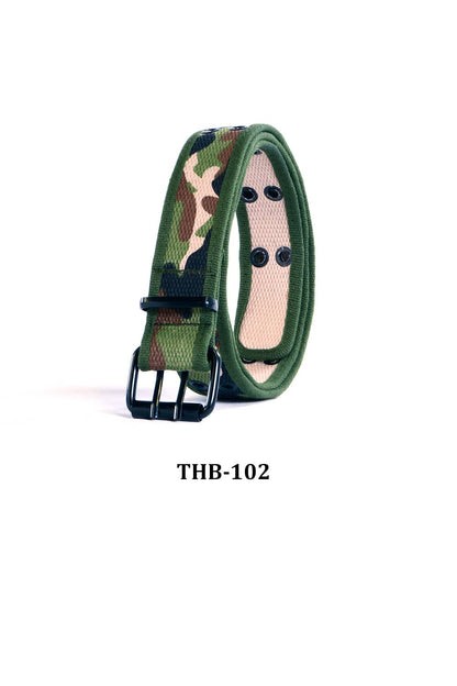 Casual Canvas Double Hole Belt