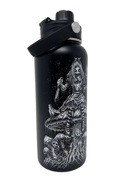 Alice Down The Rabbit Hole 32oz Water Bottle