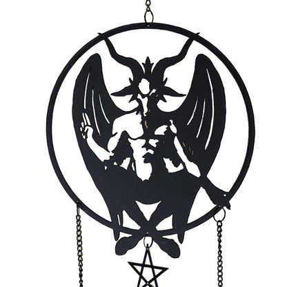 15872 Personal Baphomet Metal Hanging Outdoor Decoration