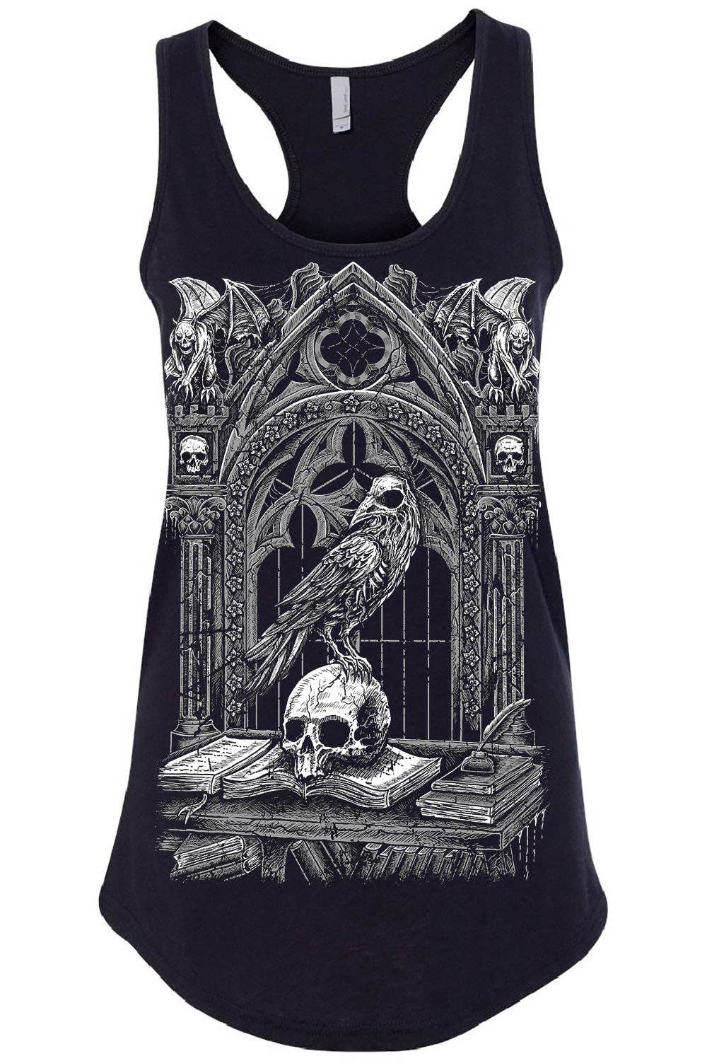 Quoth the Raven Tee [GRAY]