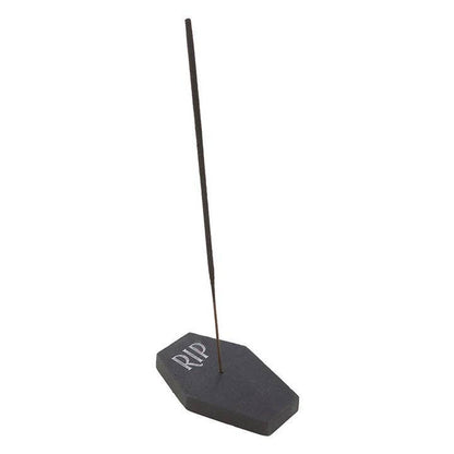 Black Rose Incense Stick Packs with Coffin Holder