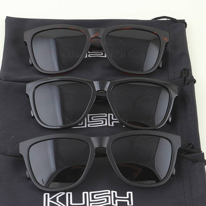 KUSH Tortoise Wayfarer Sunglasses