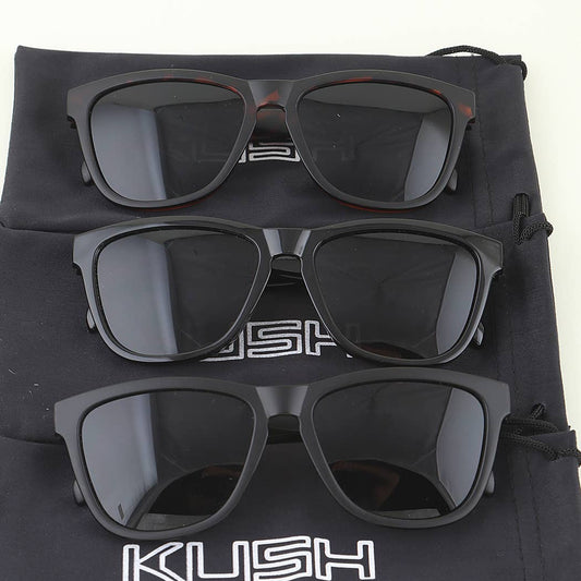 KUSH Tortoise Wayfarer Sunglasses