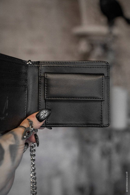 Angel of Death Bifold Wallet w/ Chain