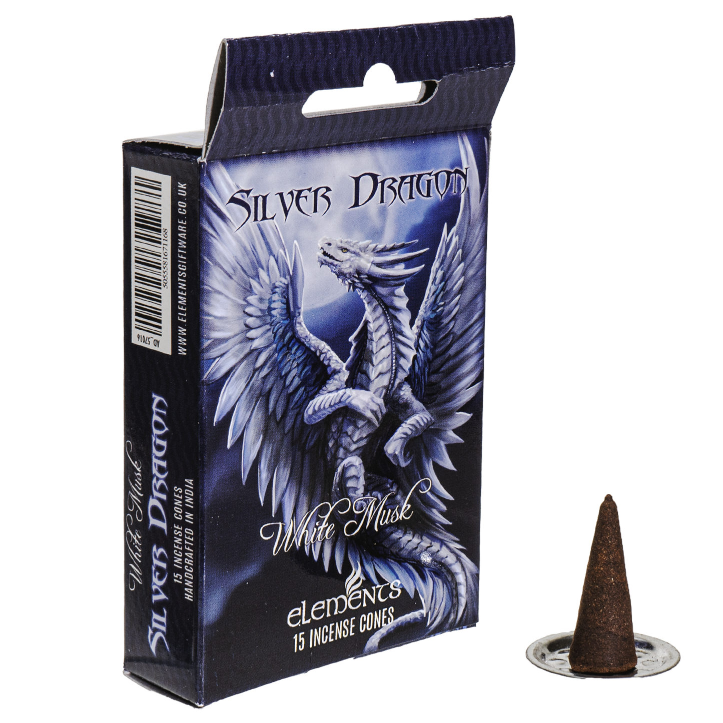 13816 Silver Dragon Incense Cones