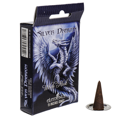 13816 Silver Dragon Incense Cones