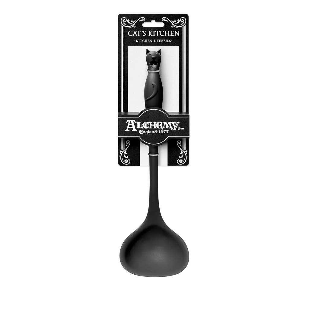 15570 Alchemy Gothic Cat's Kitchen Ladle