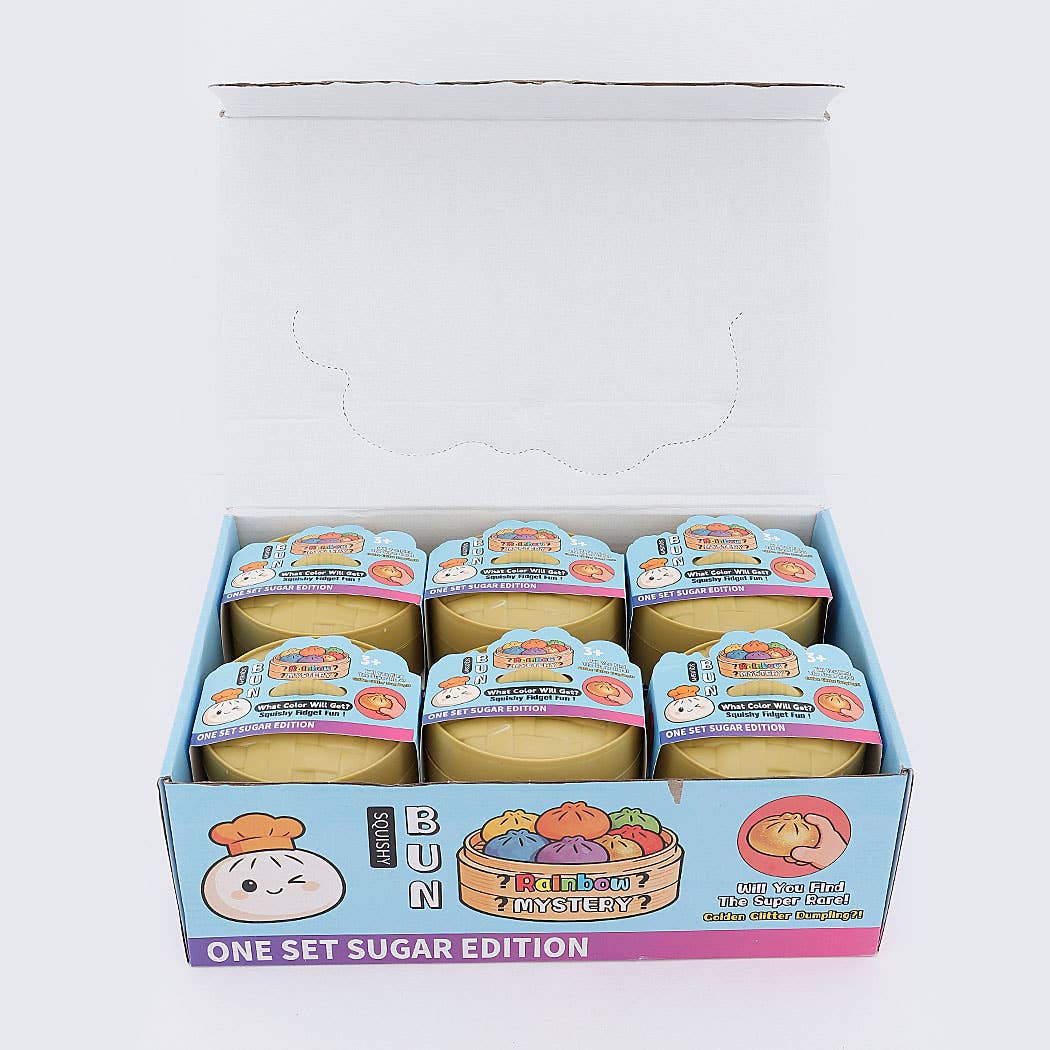 Cartoon Bun Squishy Fidget Toy