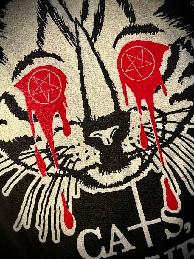 Cats, Not Christ Tee.