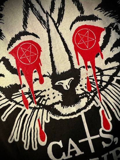 Cats, Not Christ Tee.
