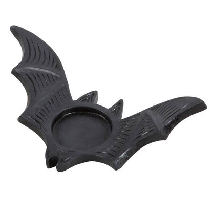 Gothic Bat Tealight Candle Holder