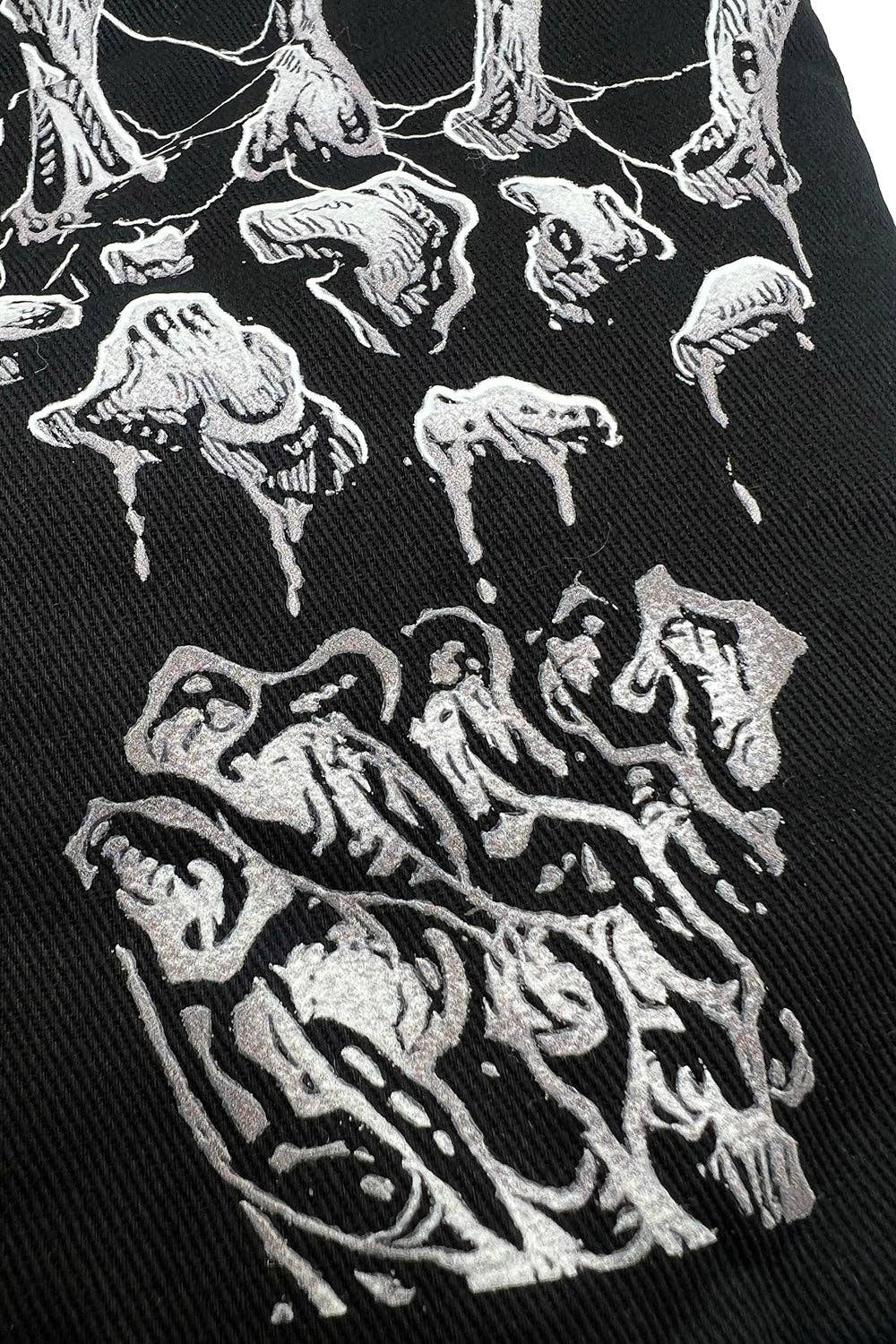 Skeleton Hand Oven Mitts [Set of 2]