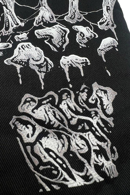 Skeleton Hand Oven Mitts [Set of 2]