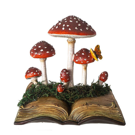 16056 Mushrooms on Book