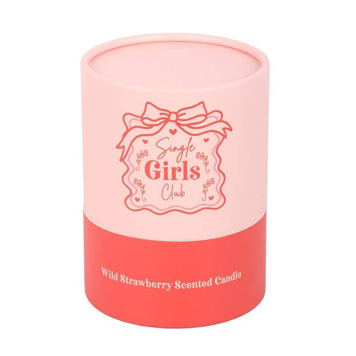 Single Girls Club Wild Strawberry Candle