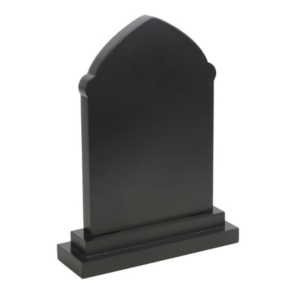 Gothic Black is My Happy Colour Standing Halloween Tombstone Sign