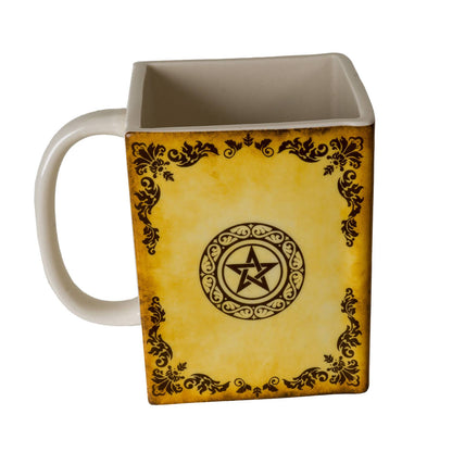 15895 Book of Grimoire Spells Book-Shaped Mug