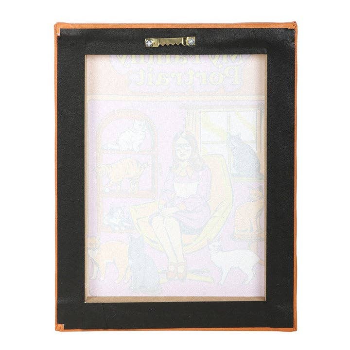 19x25cm My Family Portrait Canvas Plaque by Steven Rhodes