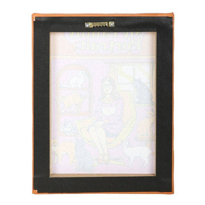 19x25cm My Family Portrait Canvas Plaque by Steven Rhodes