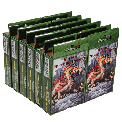 13818 Golden Mountain Dragon Incense Cones