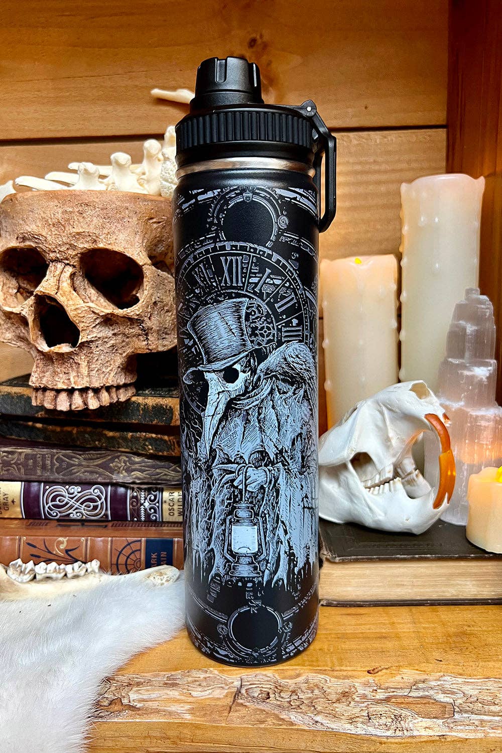 Plague Doctor 24 Oz Tumbler