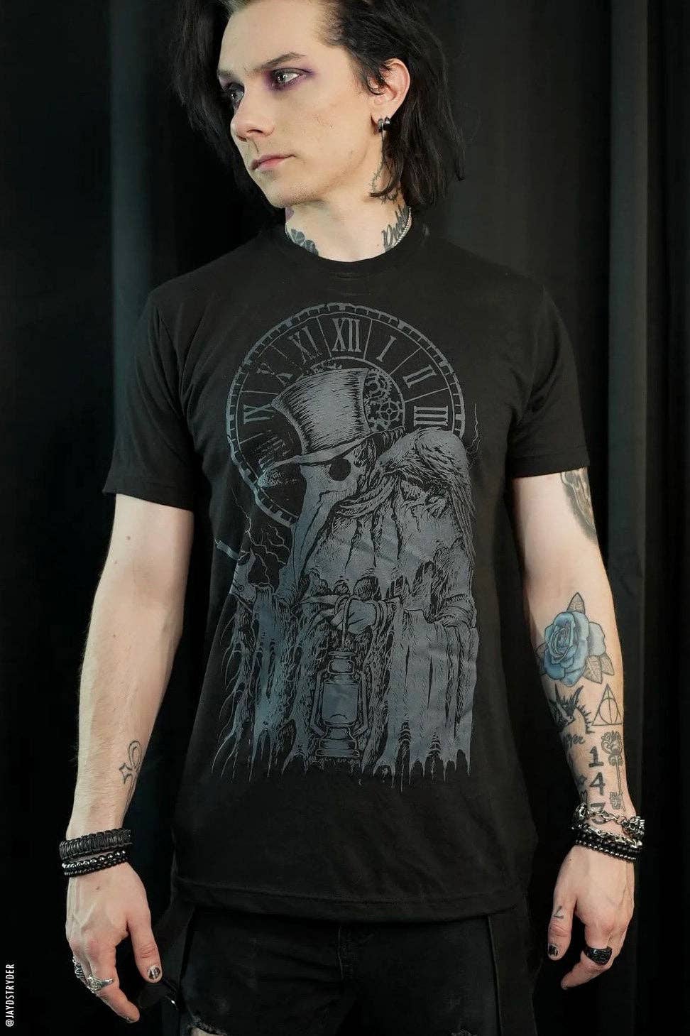 Plague Doctor Tee [GREY ASHES] [Multiple Styles Available]