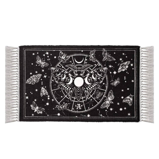 Lunar Moth Rug 100% Cotton