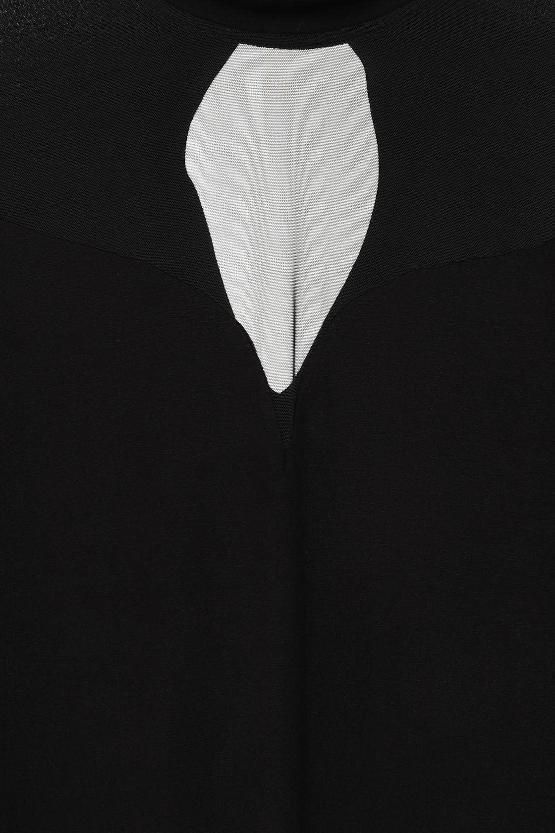 Necessary Evil Cybele Mini Dress with Bat Wing Effect Sleeve