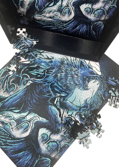 Blue Blood Werewolf Jigsaw Puzzle