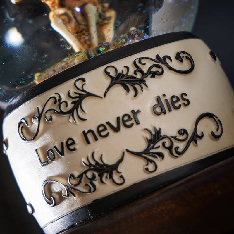 Love Never Dies Water Globe