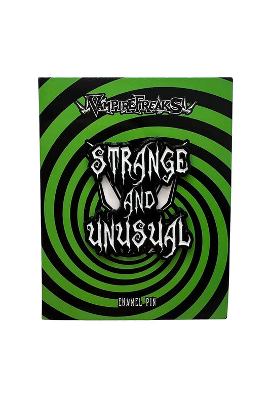 Strange and Unusual Enamel pin