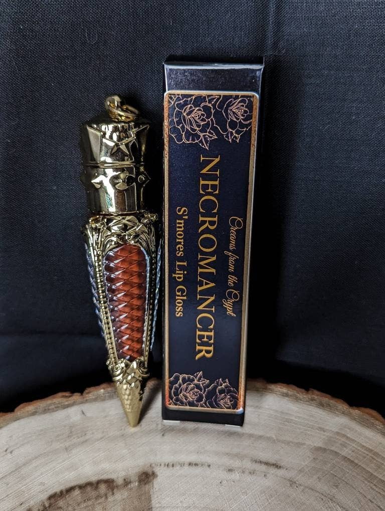 NECROMANCER - Dark brown spiced chocolate lip gloss