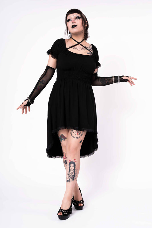 Temple Of Love dress - black