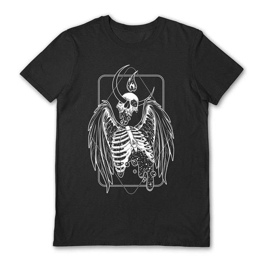 Von Kowen (Dark Angel Bringer Of Light) Black  T-Shirt