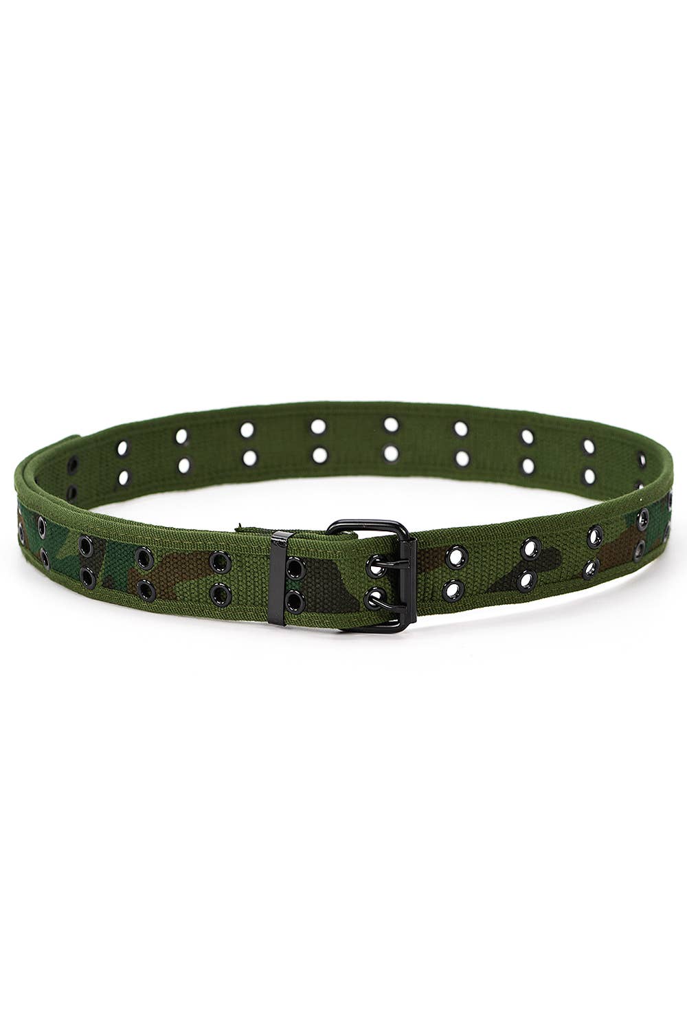 Casual Canvas Double Hole Belt