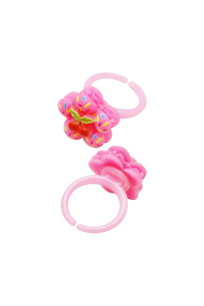 Kids Dessert Sweets Ring Collection - 100 pcs