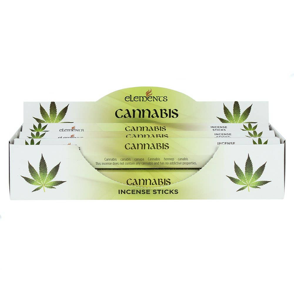 Cannabis Incense Sticks Box