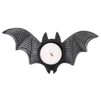 Gothic Bat Tealight Candle Holder