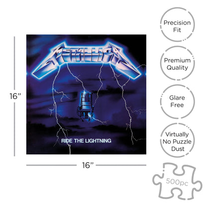 Metallica Ride The Lightning (500 Piece Jigsaw Puzzle)