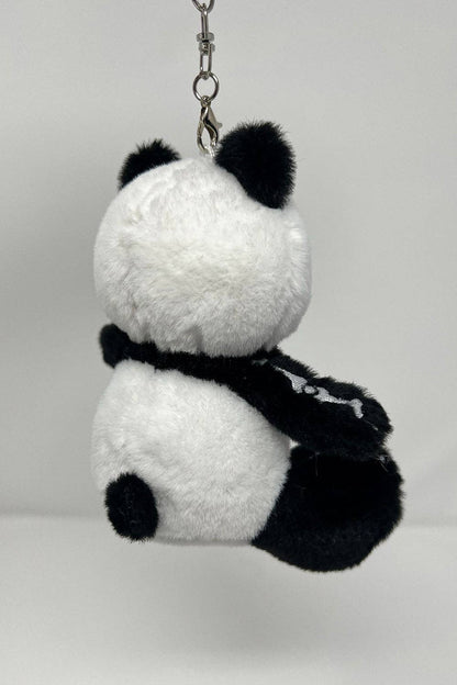 Death Metal Panda Plush Keychain